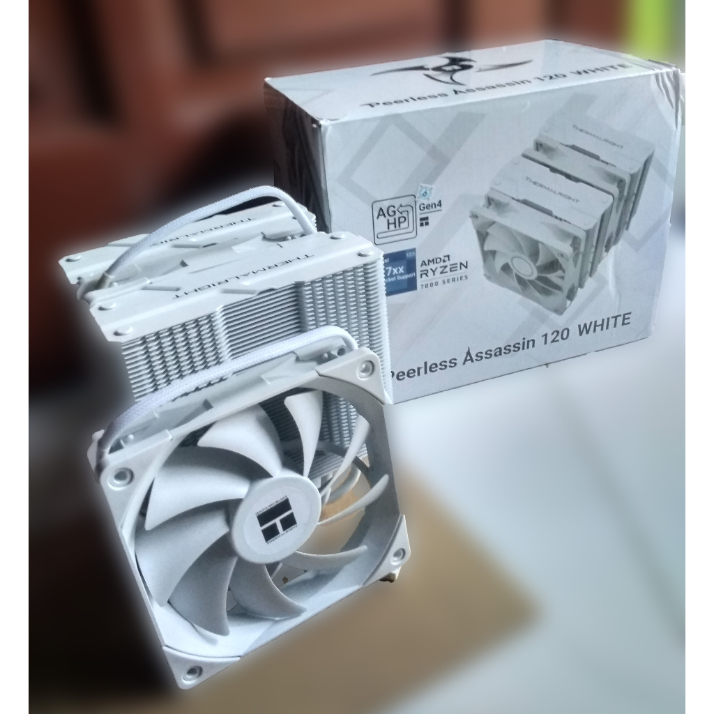 THERMALRIGHT Peerless Assassin 120 White CPU Cooler Intel - AMD