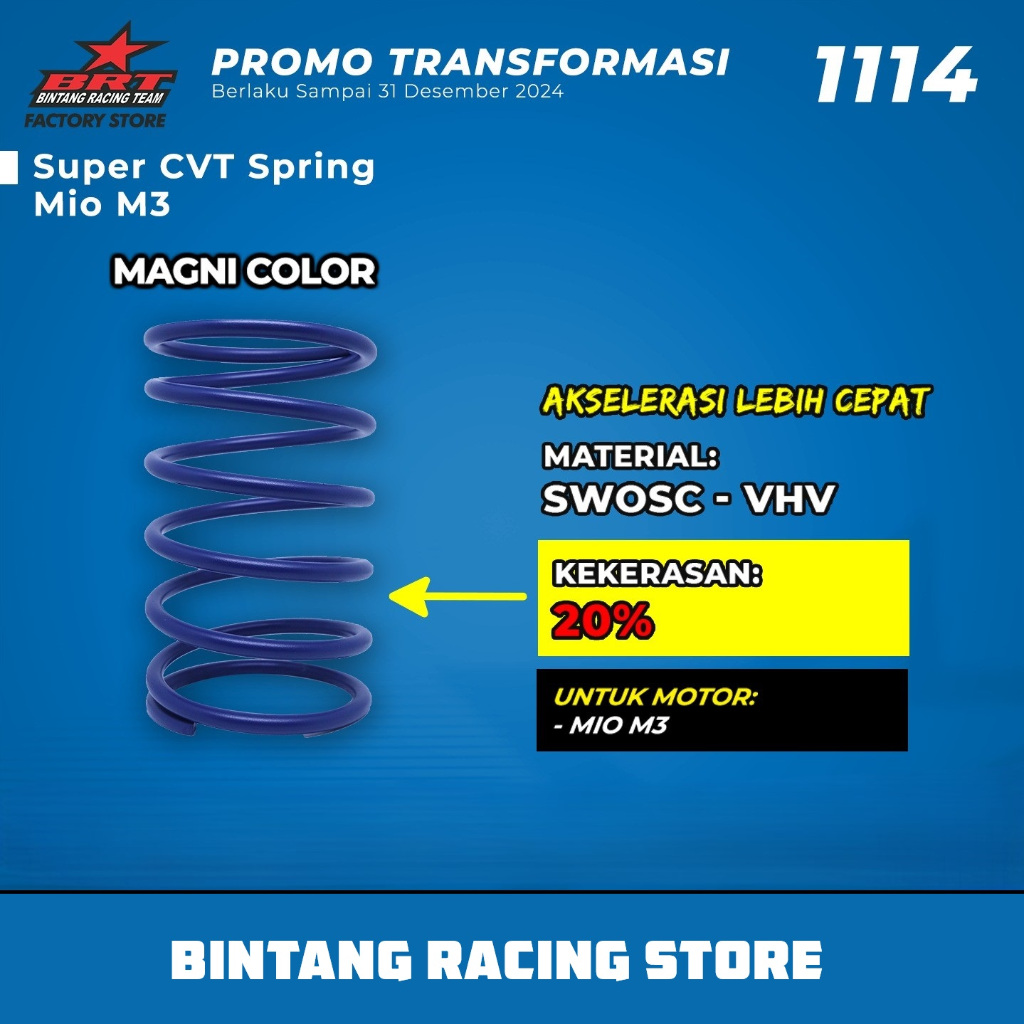 Per CVT BRT Yamaha Mio M3
