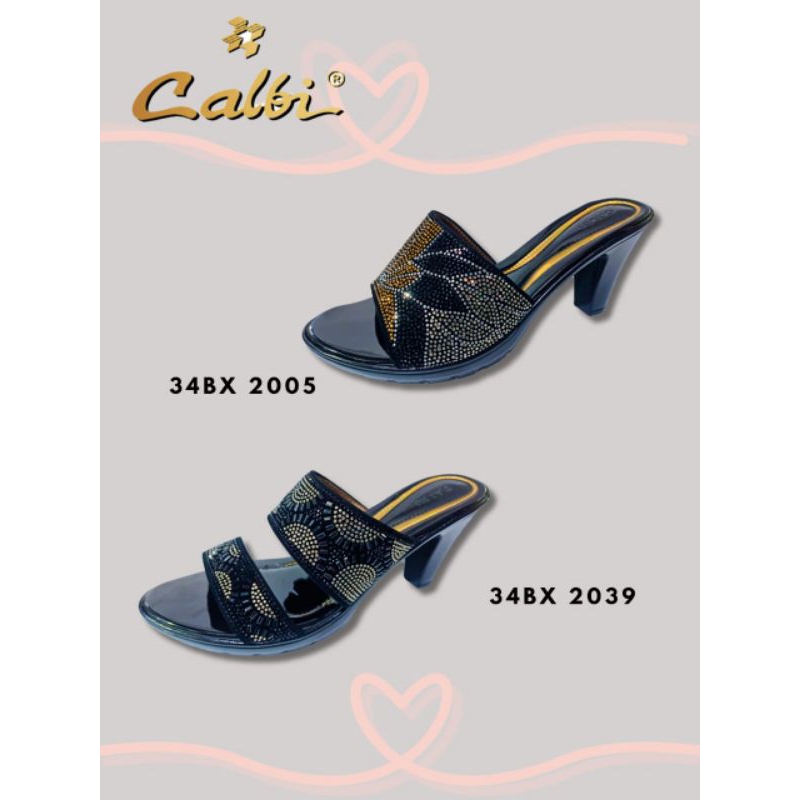SANDAL HEALS HAK TINGGI CALBI ORI