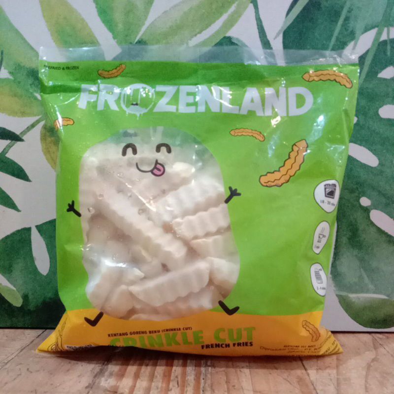 

Kentang Beku Crinckle Cut 500 gr- Frozenland