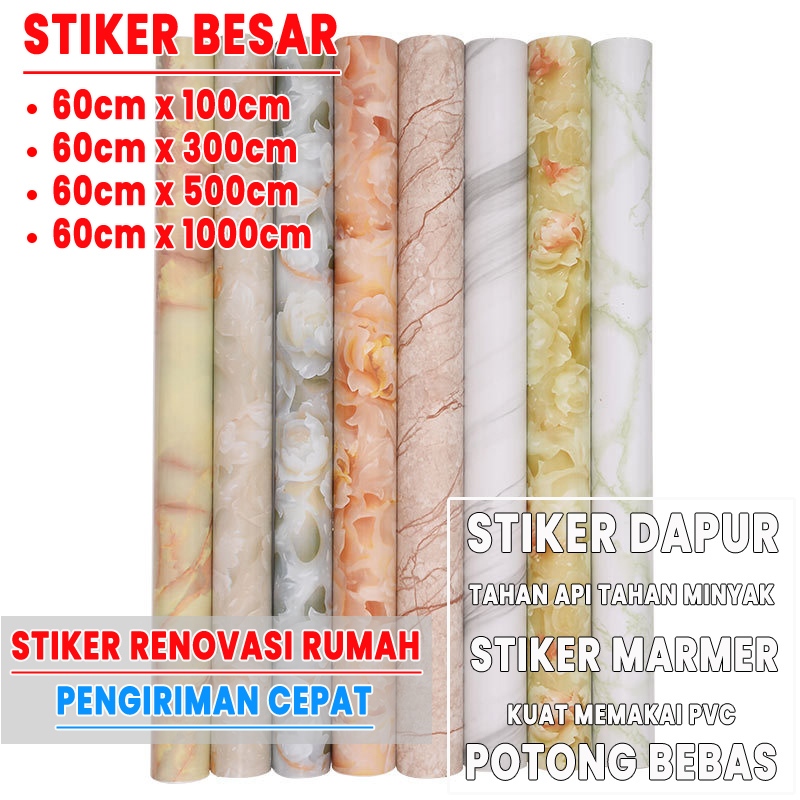 【upgrade】wallpaper dapur glossy wallpaper dinding dapur wallpaper dinding dapur 3d