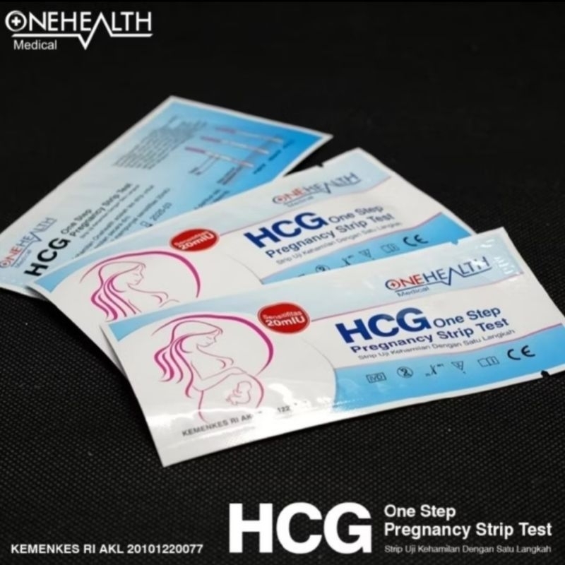 Test pack kehamilan / HCG strip