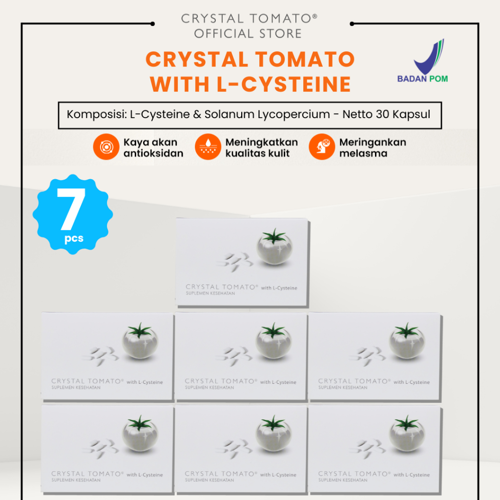 Crystal Tomato with L-Cysteine suplement Bundle 7