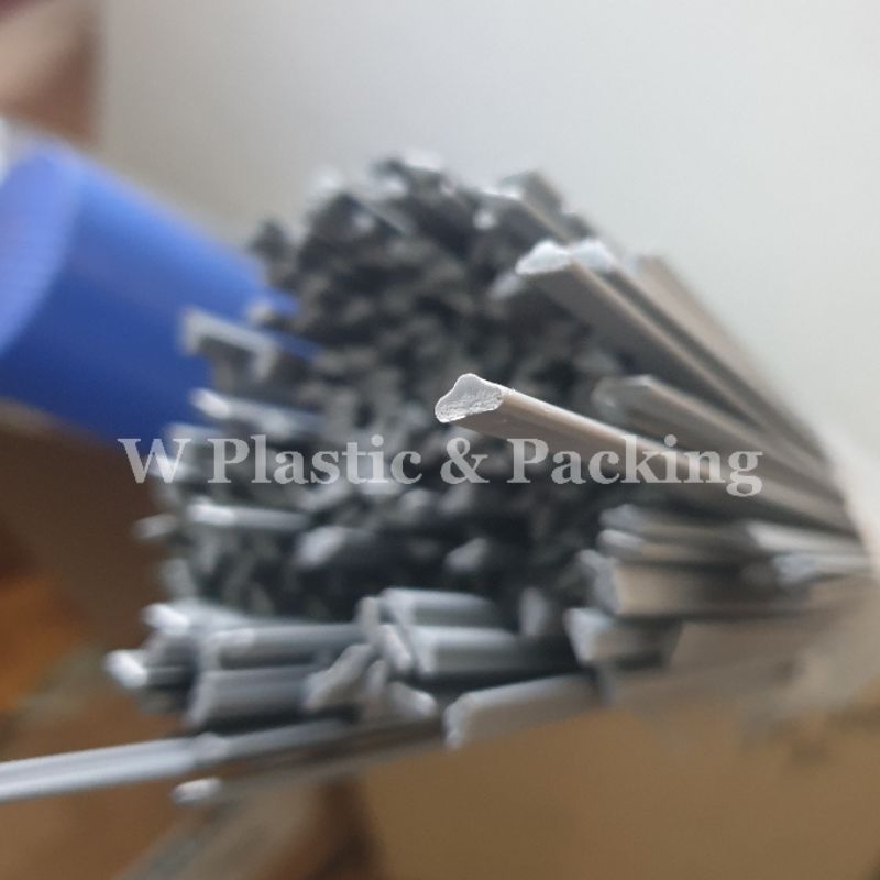Kawat las PVC segitiga abu - abu / Welding rod pvc triangle