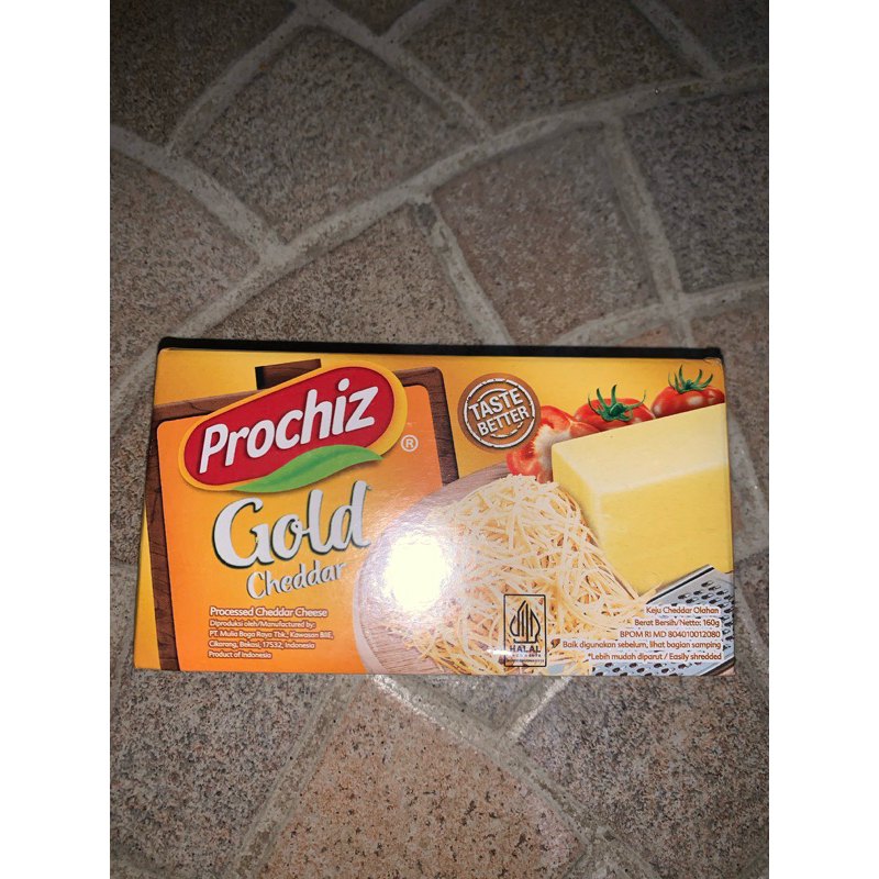 

PROCHIZ GOLD CHEDDAR 160 GRAM