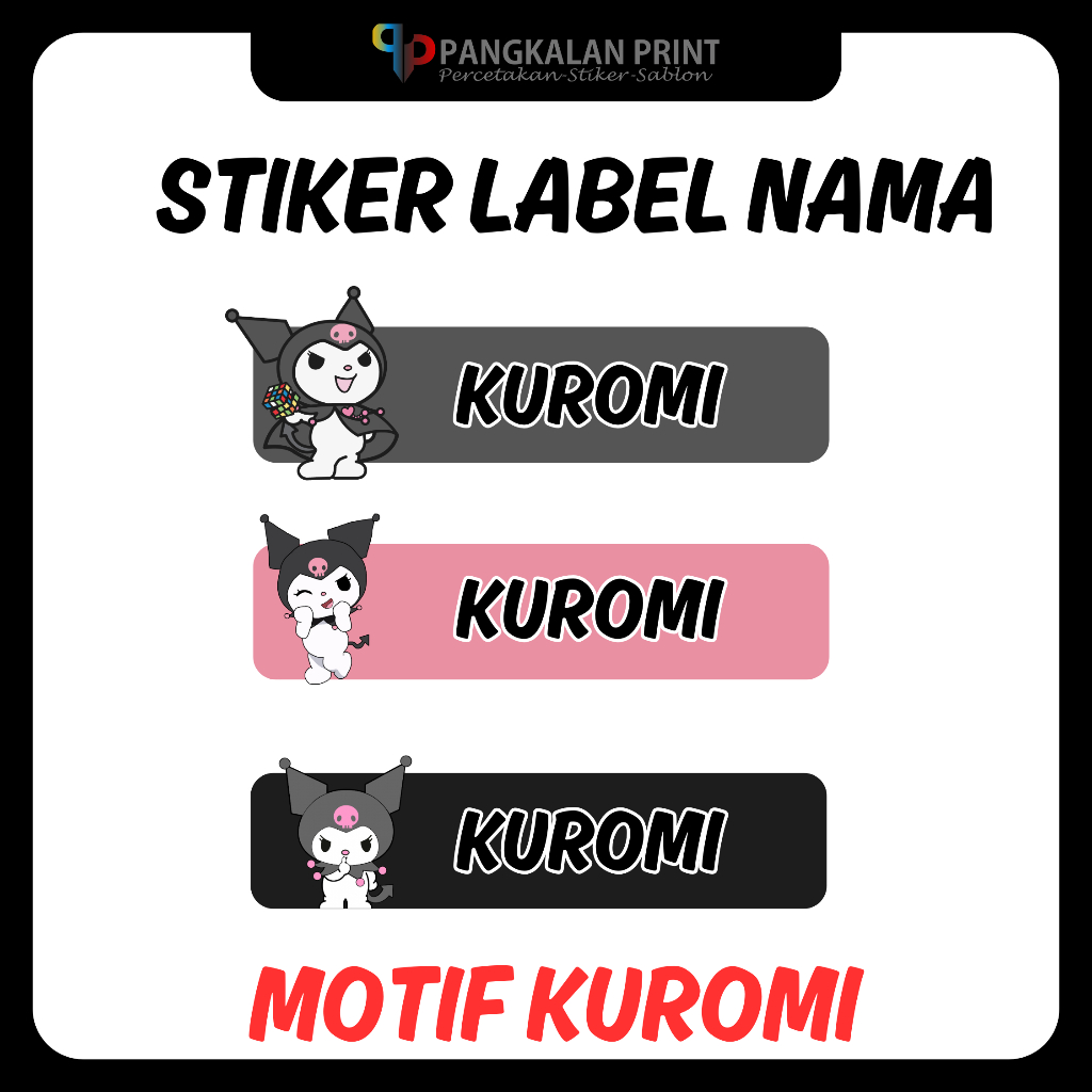 

Stiker Label Nama Custom Lucu Viral Isi 35 pcs