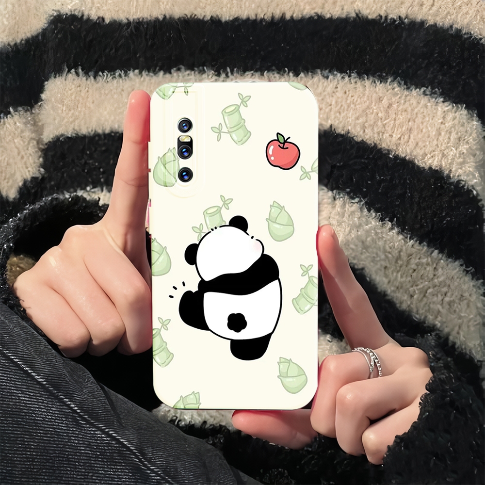 Case Vivo V15 4G - Vivo V15 Pro 4G - Softcase Hp - Silikon Hp - Casing Hp Motif Panda Cute