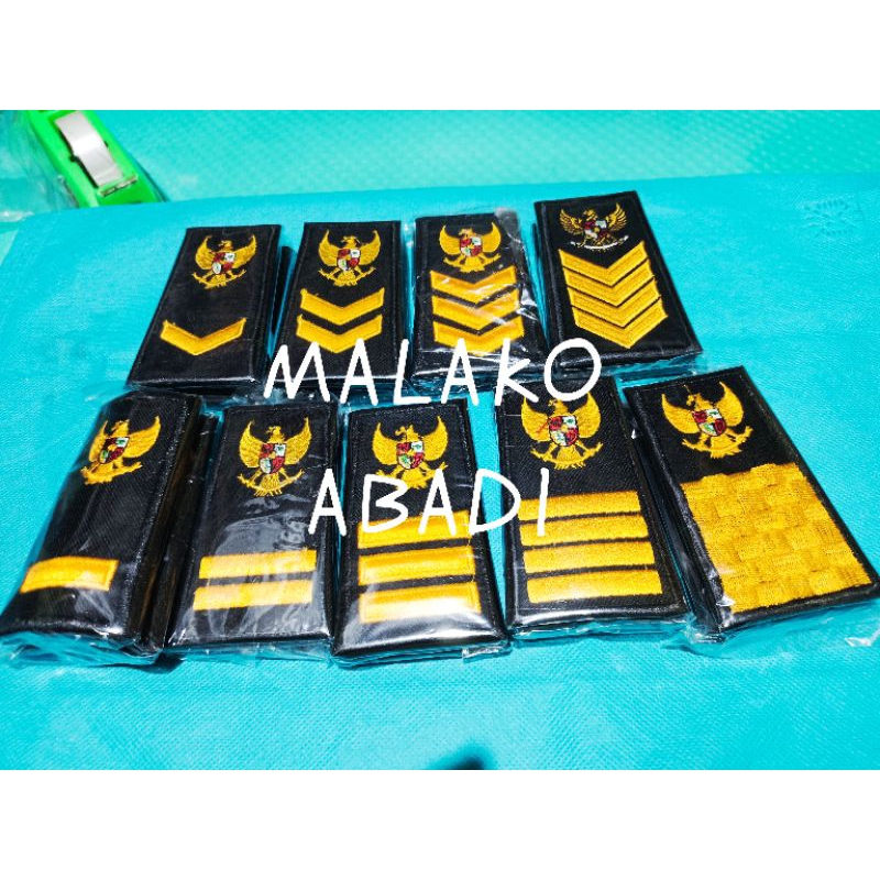 Pangkat bordir JEANS perhubungan KPLP