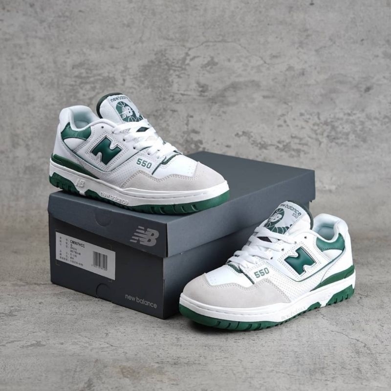 Sneakers NB 550 White Green New Balance 550 White Green