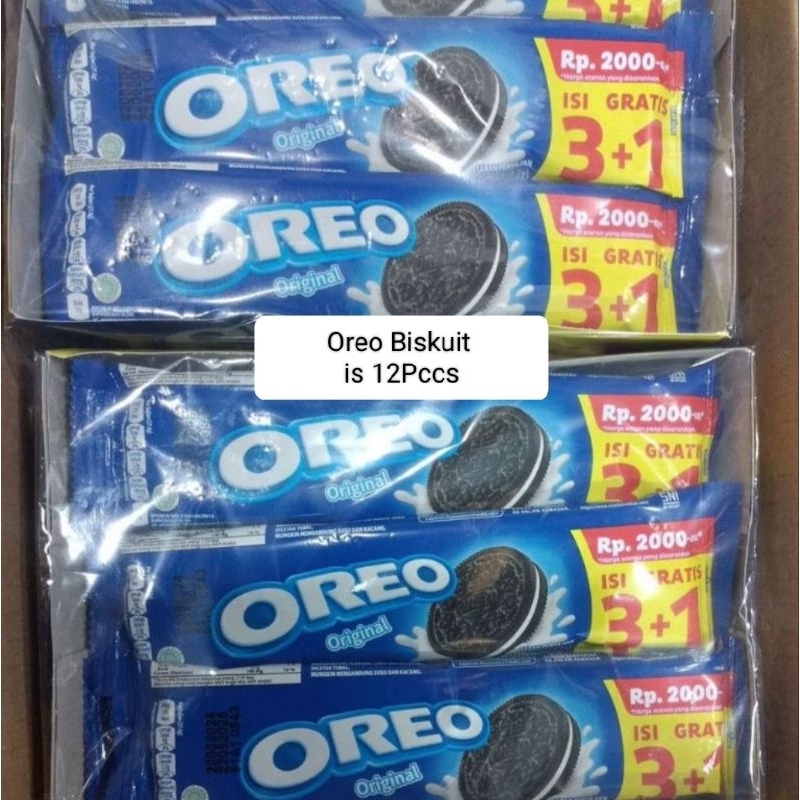 

OREO BISKUIT KTK ISI 12PCS