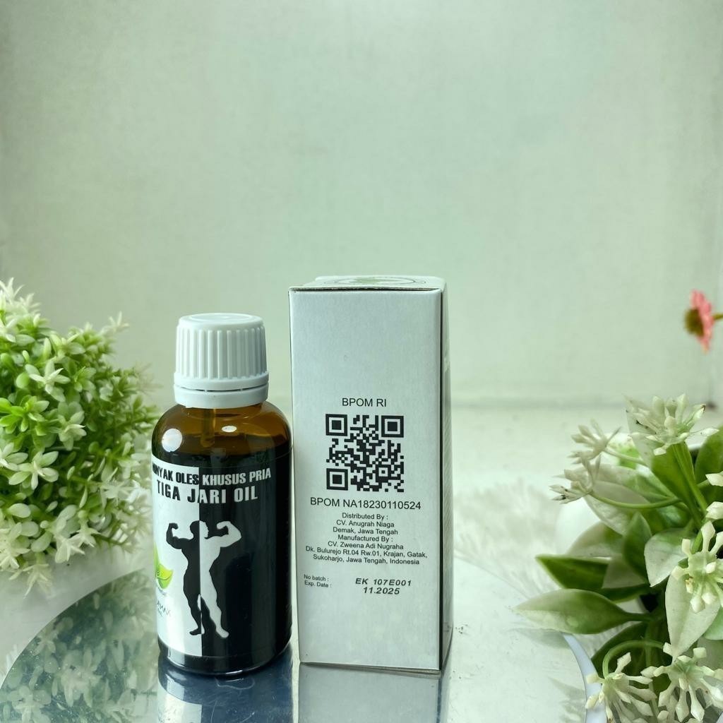 DAUN BUNGKUS TIGA JARI OIL - MINYAK PEMB3sarp3nIS PRIA DAUN TIGA JARI/ DAUN PEMBUNGKUS ASLI PAPUA DA