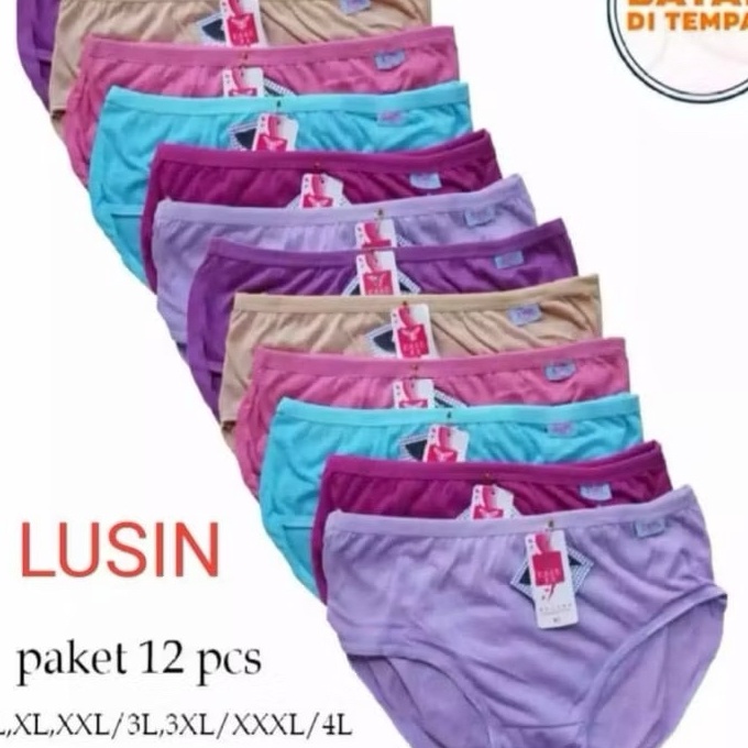 HJ6 COD 12 PCS CELANA DALEM WANITA KATUN IMPORT  celana dalam wanita  Celana dalam wanita  celana da