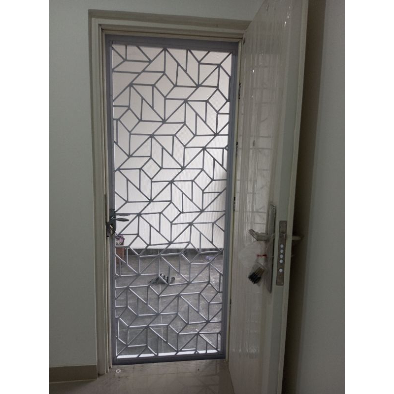 Pintu Tralis jendela rumah motif 3D 1set Tralis jendela motif yg lain juga bisa request