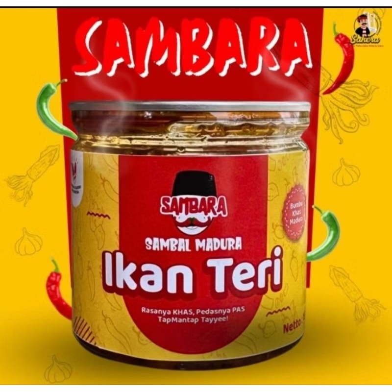 

(Sakera) Sambal Madura Teri-ndu Kamu