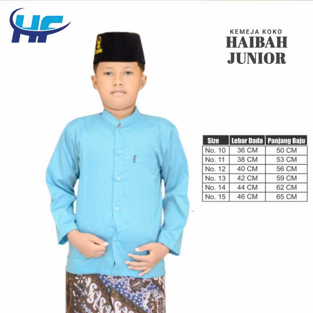 Koko Anak Laki Laki Koko Anak Import Haibah 2 Ammu Lengan Panjang toyobo