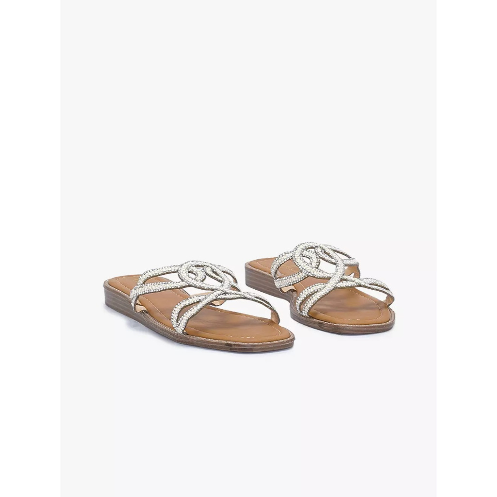 PAYLESS - CHRISSIE ANKA - WHITE. SEPATU SANDAL WANITA WITH BOX