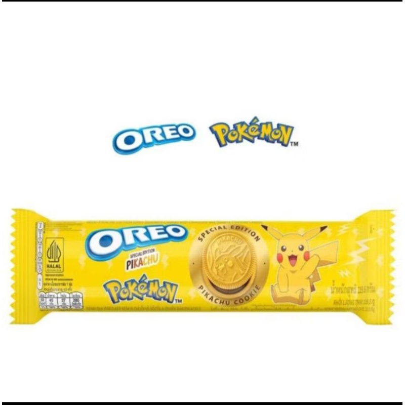 

Oreo Special Edition Pokemon Pikachu 119.6gr [ DAPAT X5 ]