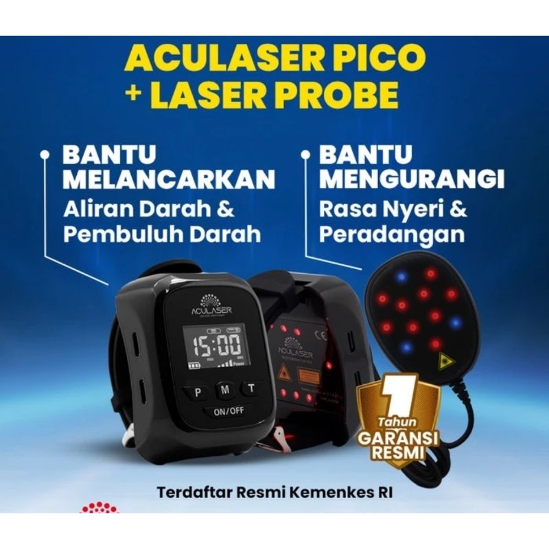 ALAT TERAPI KESEHATAN ACULASER PICO + LASER PROBE