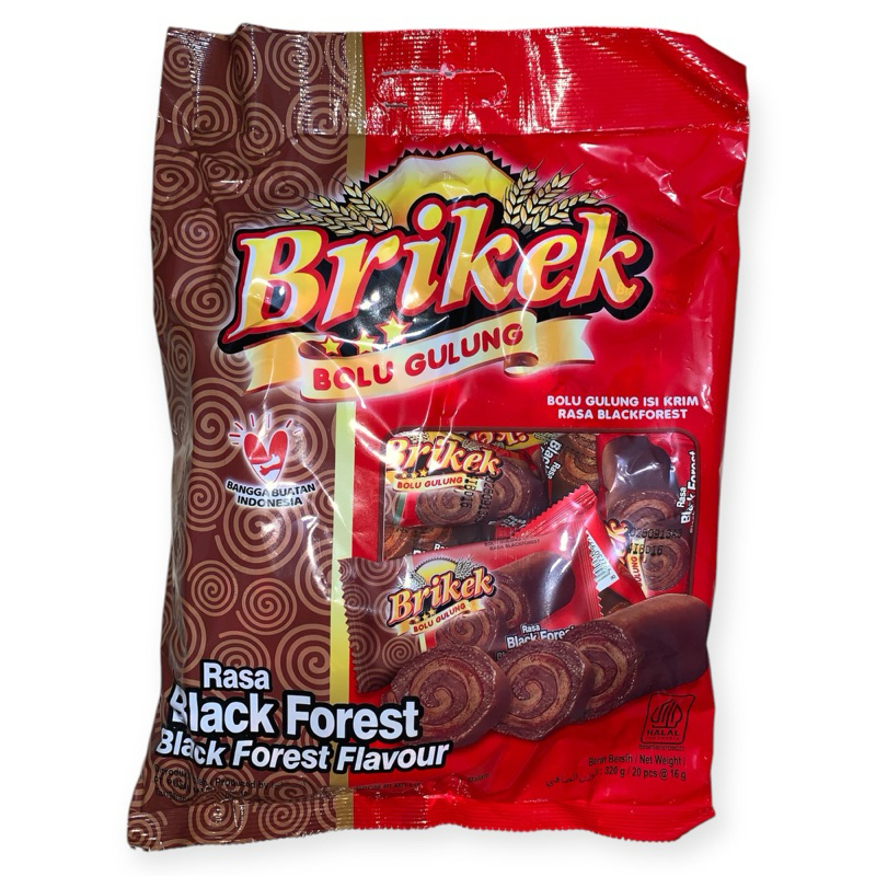 

BRIKEK BOLU GULUNG - RASA BLACK FOREST (320g / 20pcs @16)