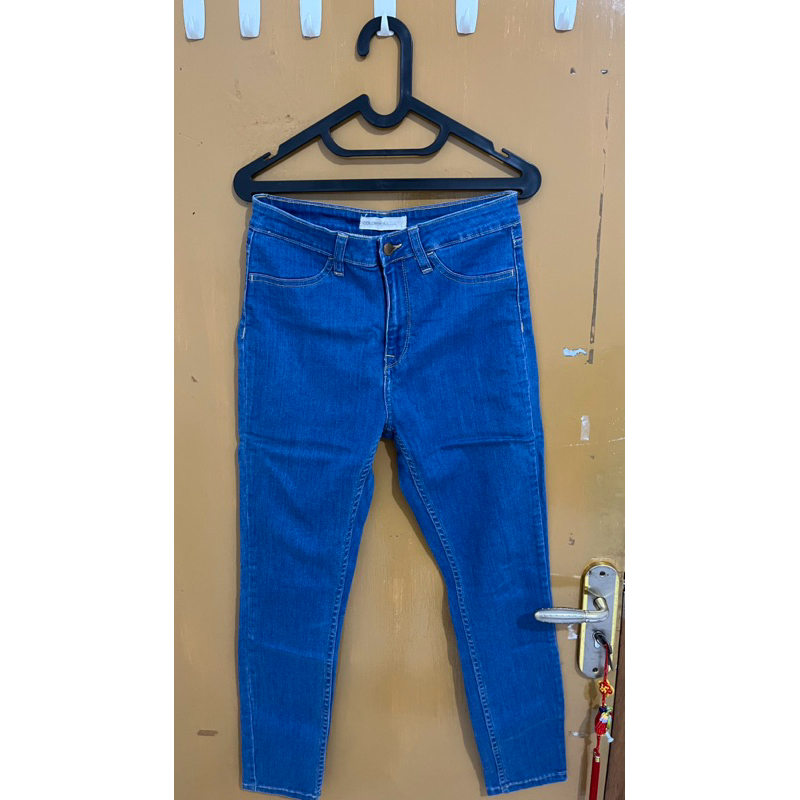 PRELOVED COLORBOX BLUE JEANS