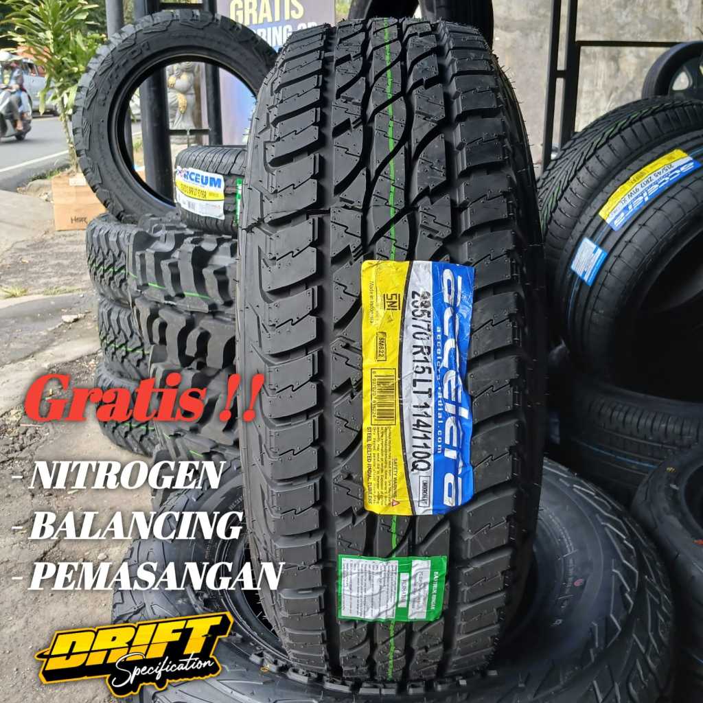 Accelera 235 70 R15 Omikron A/T - Ban Mobil Jimny Katana Ring 15 Semi Off-Road