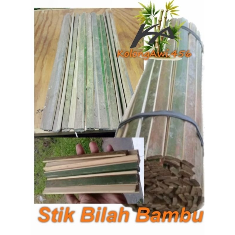 

bilahbambu 40cm SDH diraut rapih tanfa ruas perbij