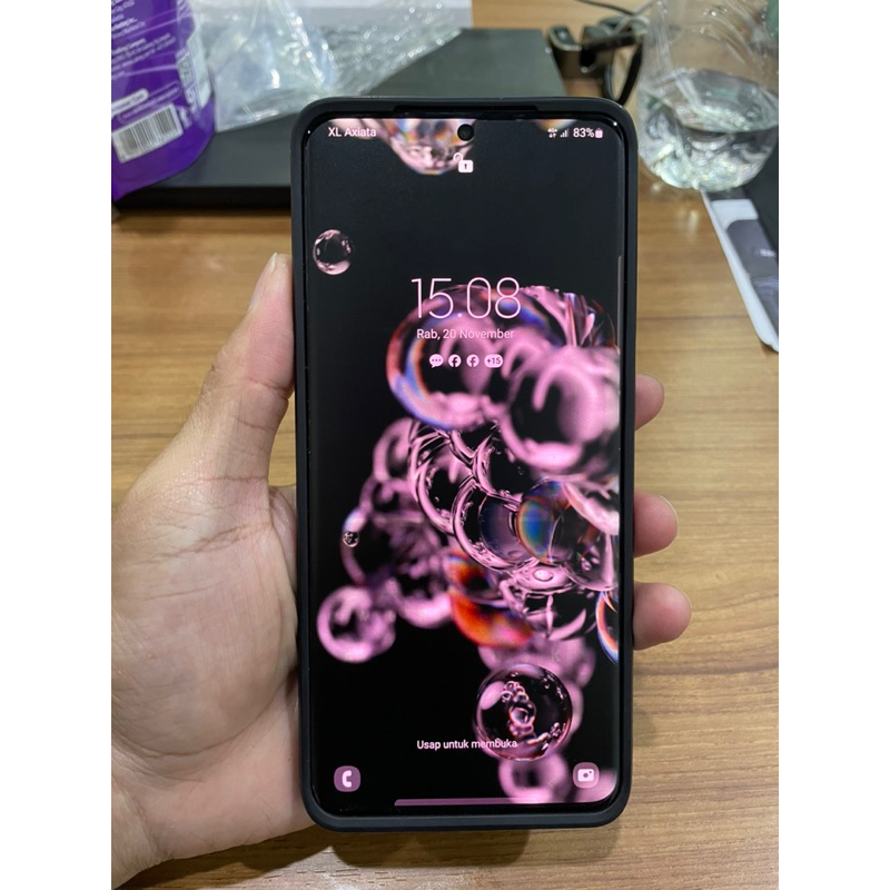 Samsung S20 Ultra Sein Minus Layar Shadow