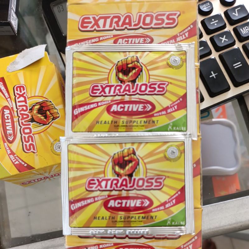 

EXTRAJOSS 4g 1 pak isi 12 sachet