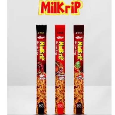 

Mielkrip - Snack Mie pedas- Snack Ikan isi 22pcs ( Swaque Snack )