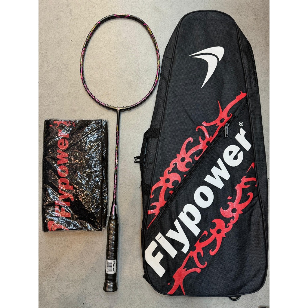 Raket Badminton Flypower Comet Free Tas Dan Kaos Original