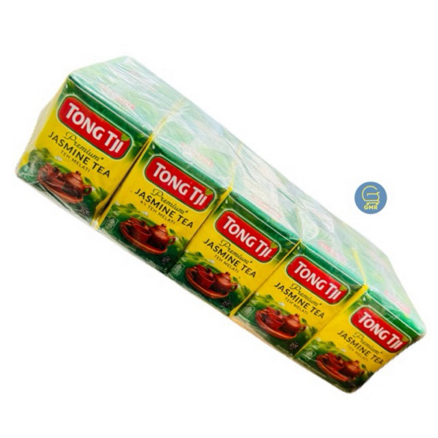 

TEH TONG TJI PREMIUM JASMINE 1 SLOP/PAK (10pcs x 40gr) TANPA GELAS