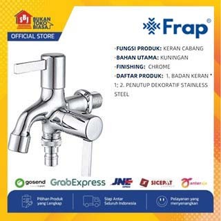 FRAP IF6532 Double Kran Air / Keran Air Cabang Bahan Kuningan Cabang 2