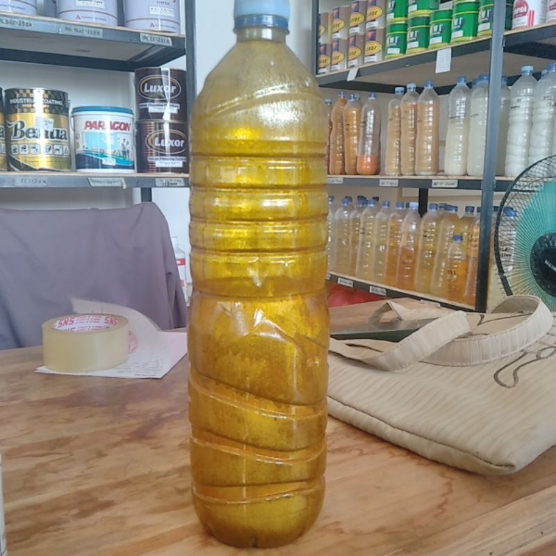 

[COD]Cat Kayu/Besi nc Bright Gold Netto 1 Liter