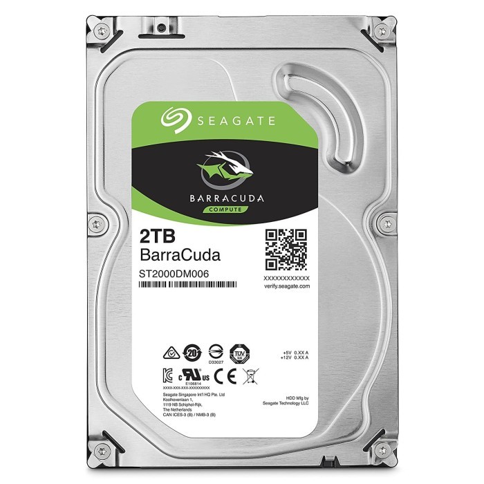HARDISK PC 2TB SEAGATE BARRACUDA