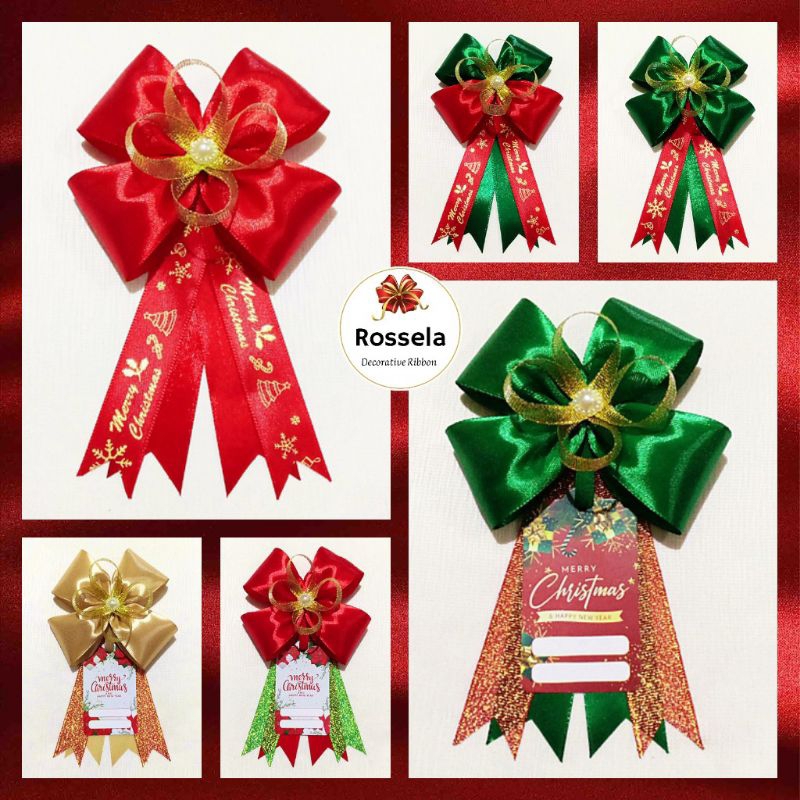 

Pita natal siap pakai pita hampers pita kado pita tempel