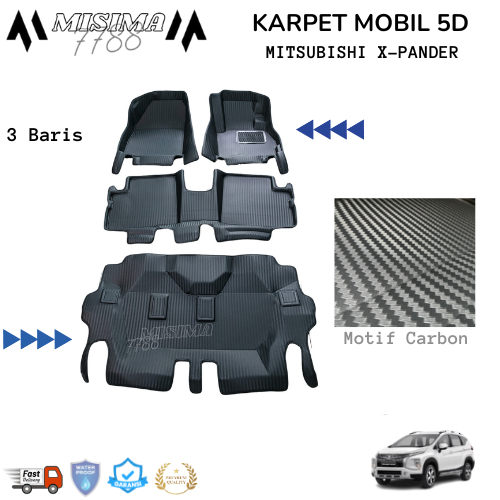 Karpet mobil 5d Mitsubishi Xpander