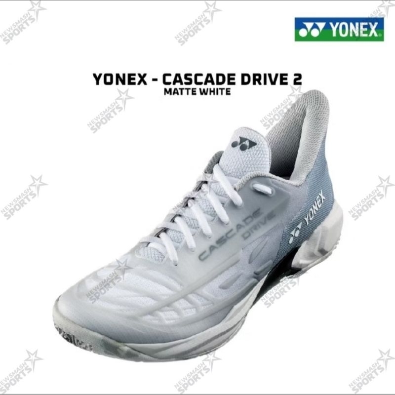 sepatu badminton yonex cascade drive 2 white