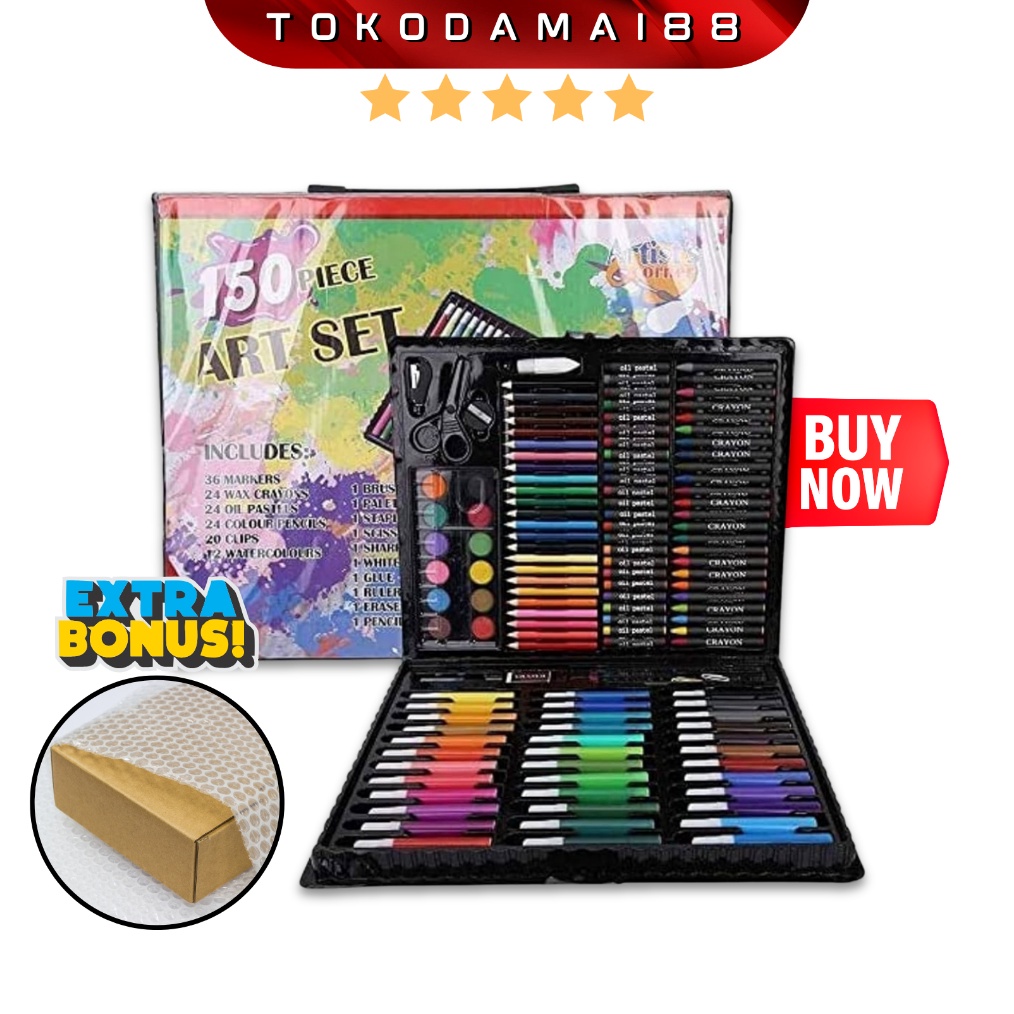 

KODE M1W PENSIL WARNA 15PCS ALAT MENGGAMBAR ANAK SET CRAYON COLOURING SET 15PCS ART