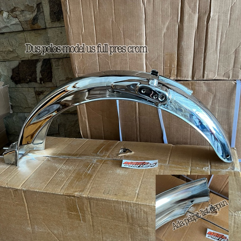 Slebor belakang cb full pres import model Us cb125 lekuk mirip original bagus