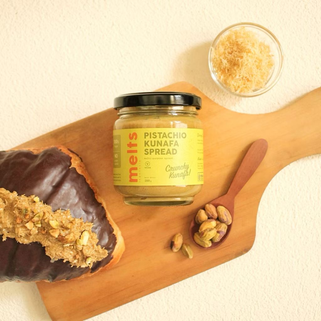 

Melts Pistachio Kunafa Spread 200 G