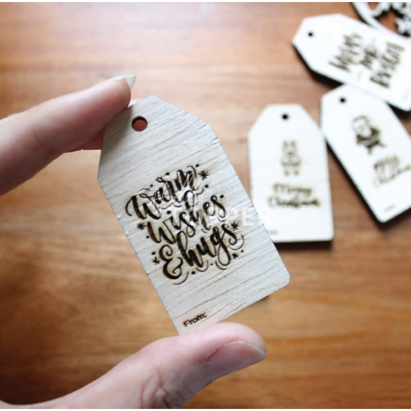 

Christmas Tag (2) / Hiasan Hampers Natal / Label Christmas