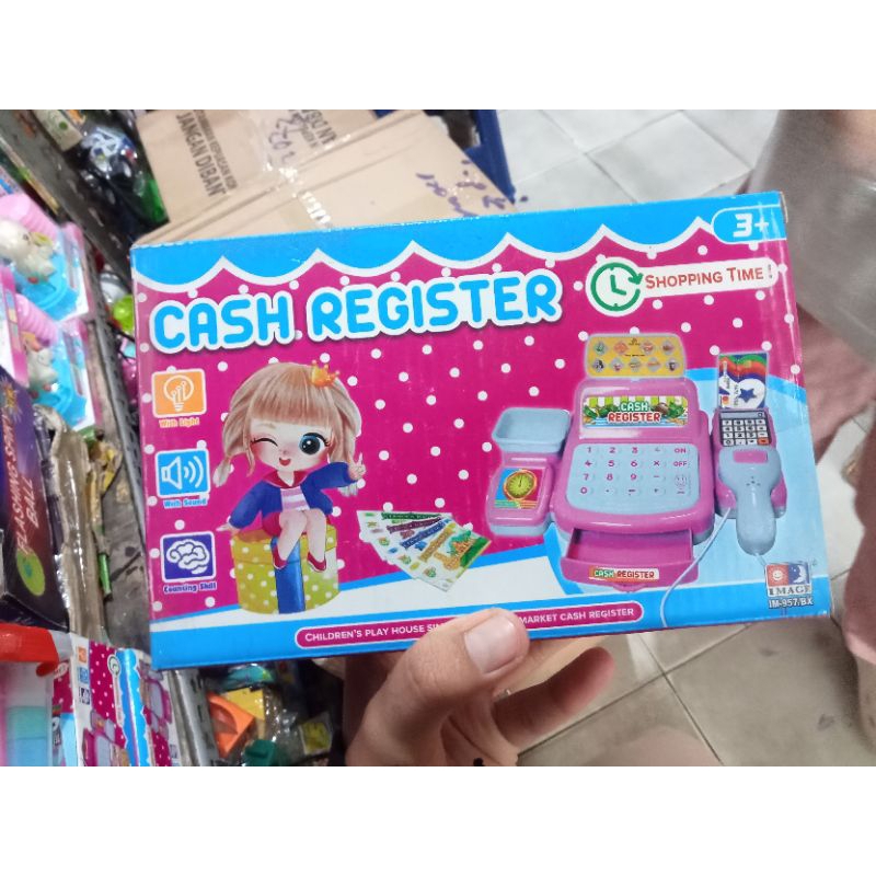 promo mainan mesin kasir Indomaret set