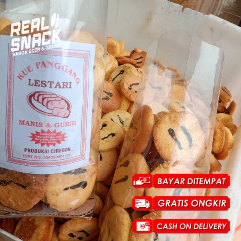 

Bolu Panggang Kue Lestari 1Bungkus isi -+27 keping berat 250gram