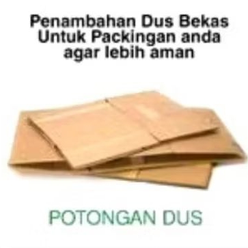 

TAMBAHAN PACKING KARDUS BEKAS POTONGAN