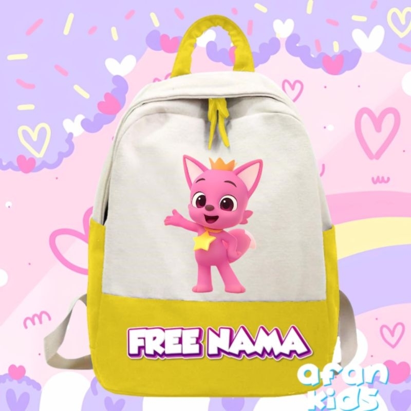 TAS PINKFONG RANSEL SEKOLAH ANAK