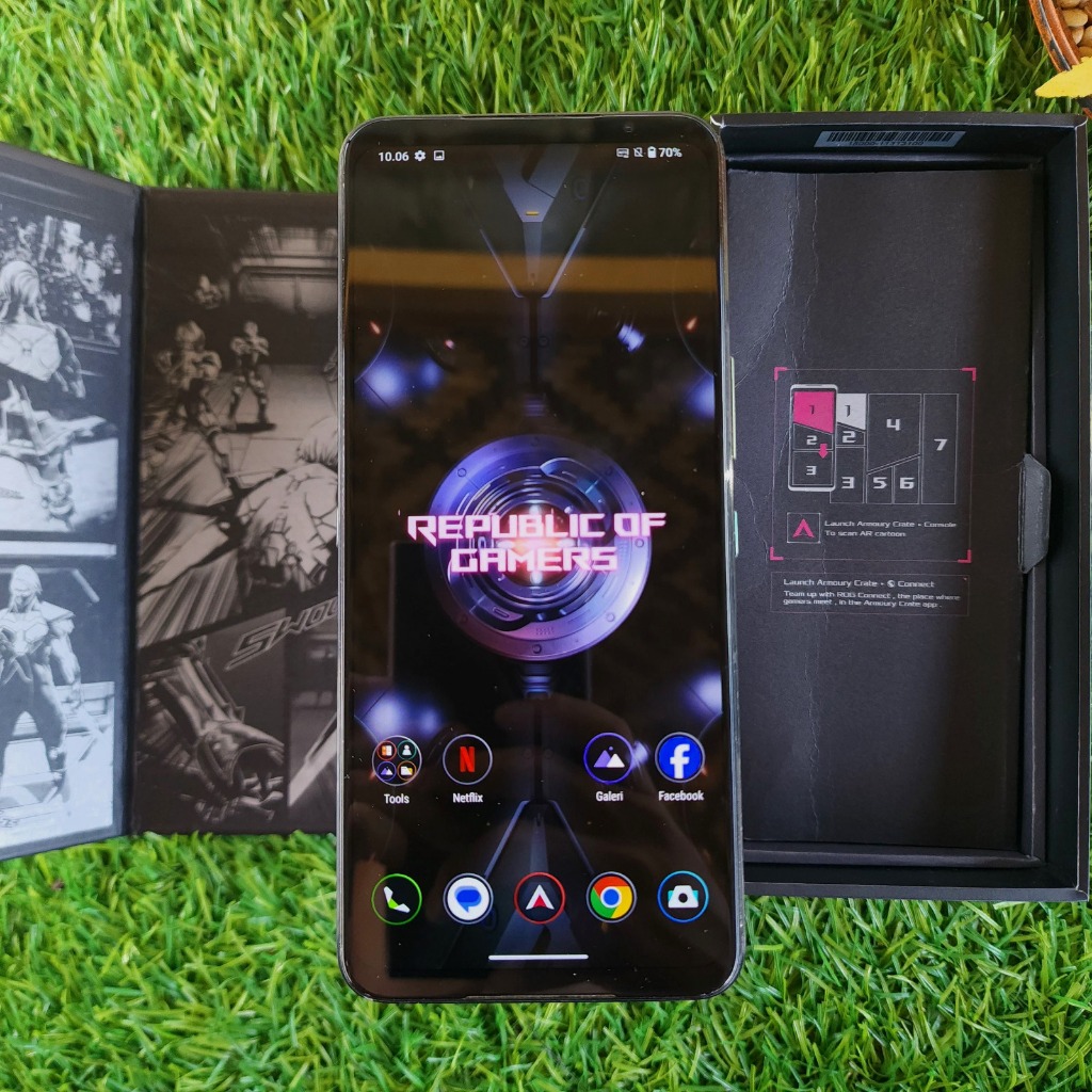 ASUS ROG PHONE 5 SECOND 8/128GB HP SECOND HP SEKEN HP BEKAS HP MURAH