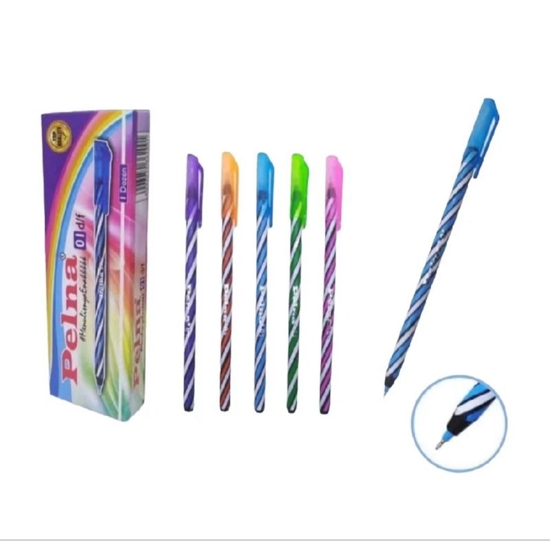 

1 Pcs Pulpen Tinta Hitam Pelna Ulir Bolpen Bolpoin 0.7mm