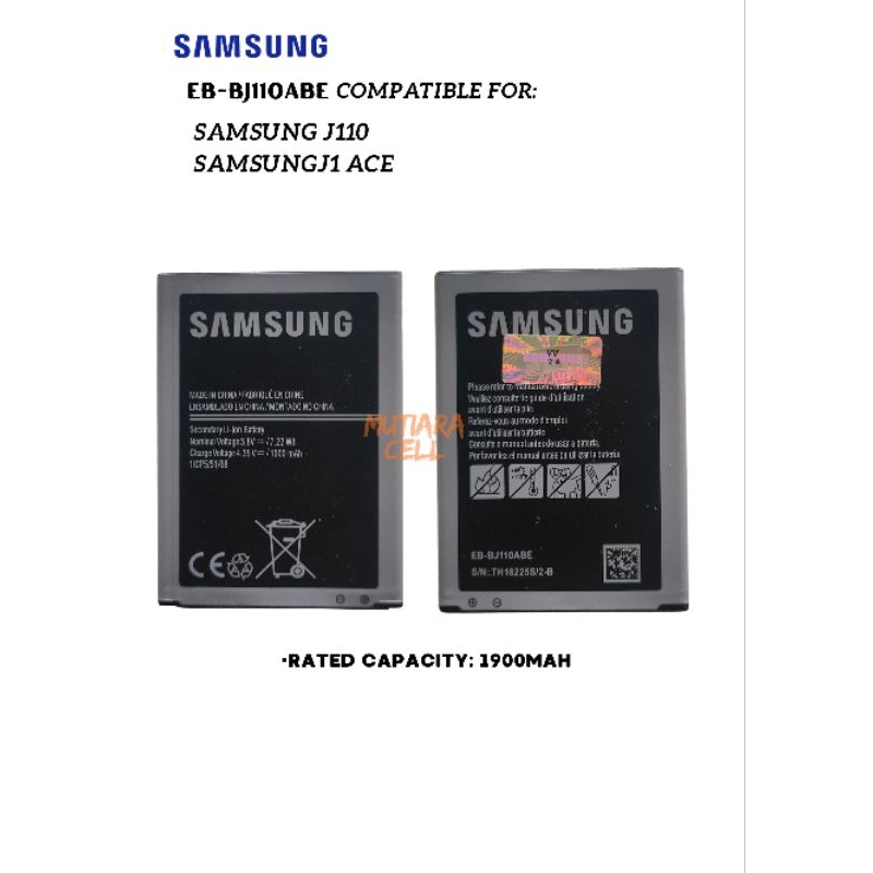 BATERAI SAMSUNG J1 ACE / J110 / J111 / EB-BJ110ABE