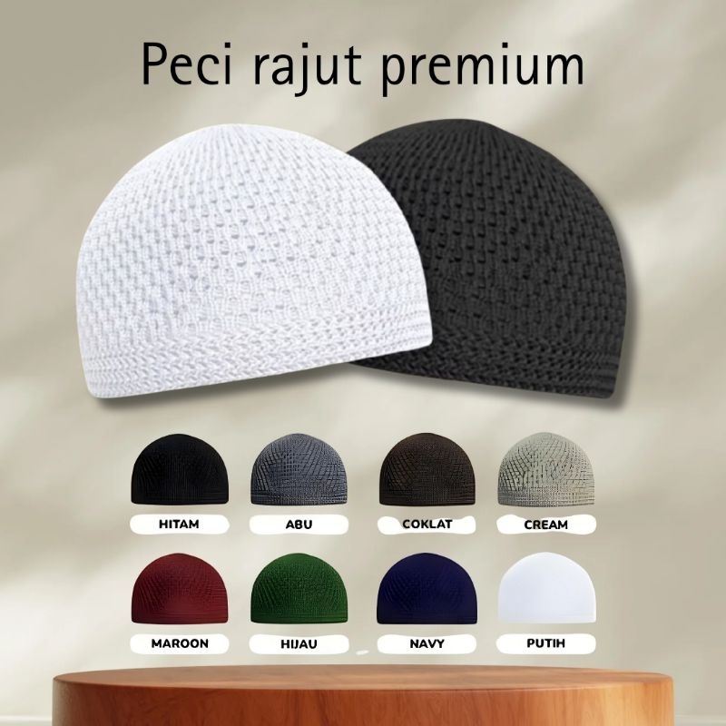 kopiah rajut all size kopyah kopiah peci rajut premium