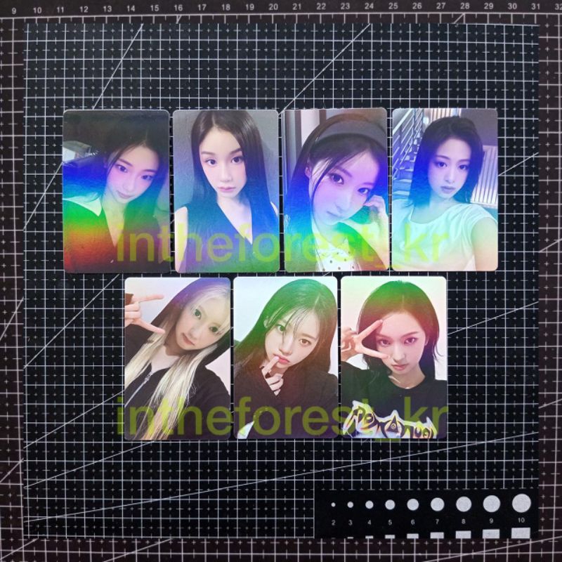 PC/PHOTOCARD BABYMONSTER DRIP POB BENEFIT YG TAG SET